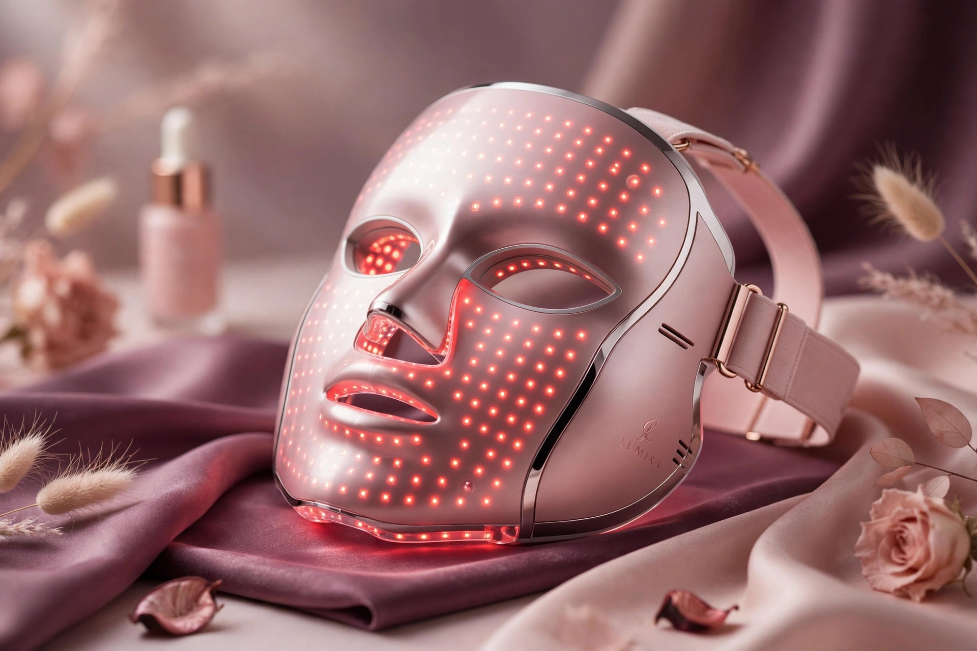 6 best LED face masks on Amazon (2026) — red light therapy masks in plum and rose tones
