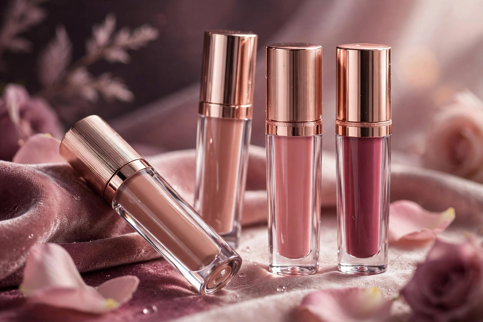 6 best luxury lip glosses on Amazon (2026) — designer gloss tubes in blush and rose tones