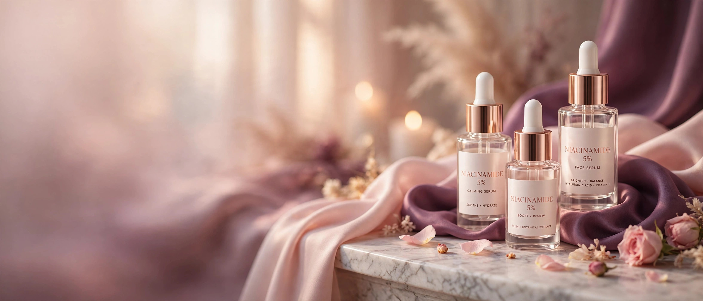 Best luxury niacinamide serum on Amazon 2026 — premium niacinamide face serums in luxury packaging