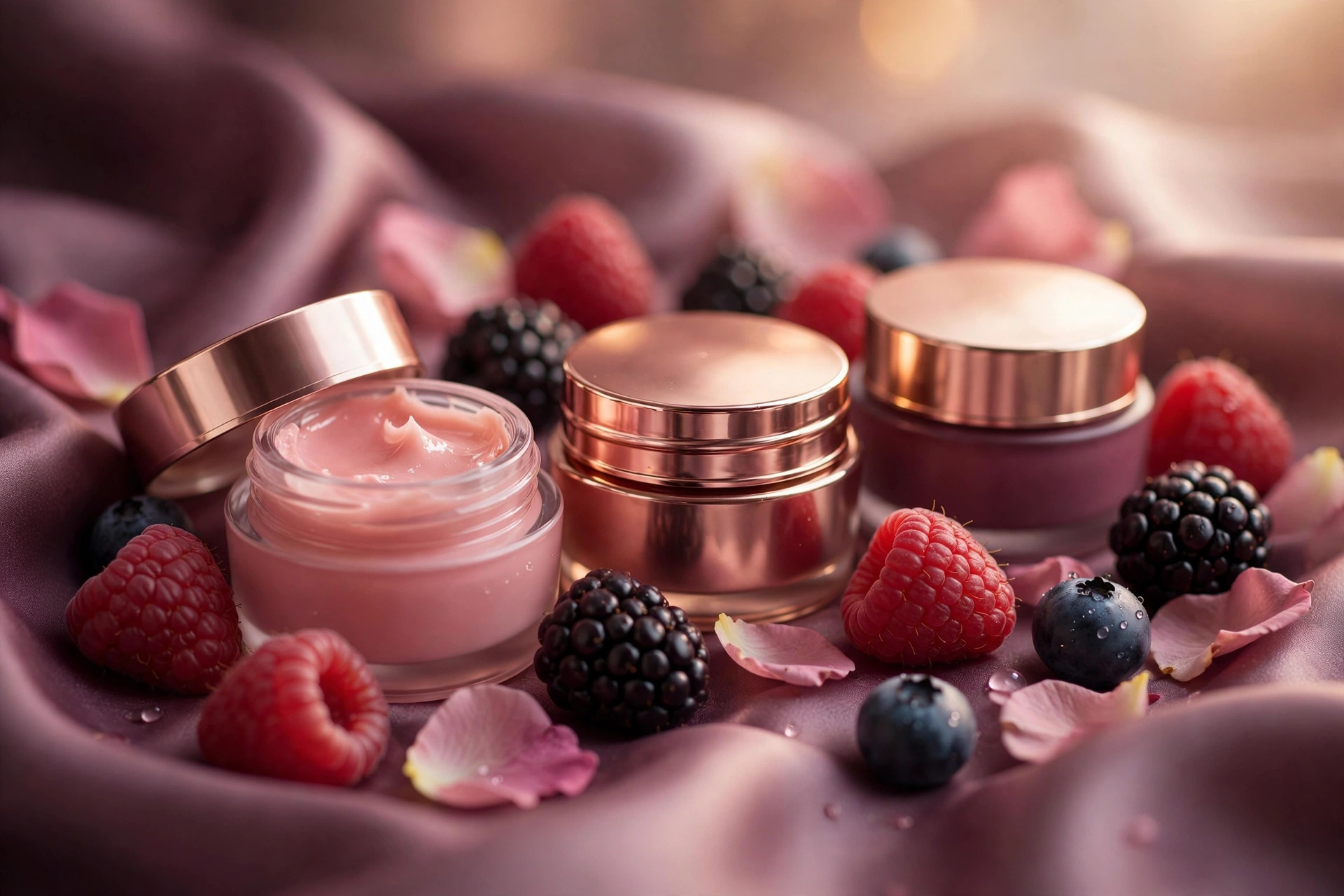 Best luxury overnight lip masks on Amazon 2026 — premium lip mask jars with berries and rose petals