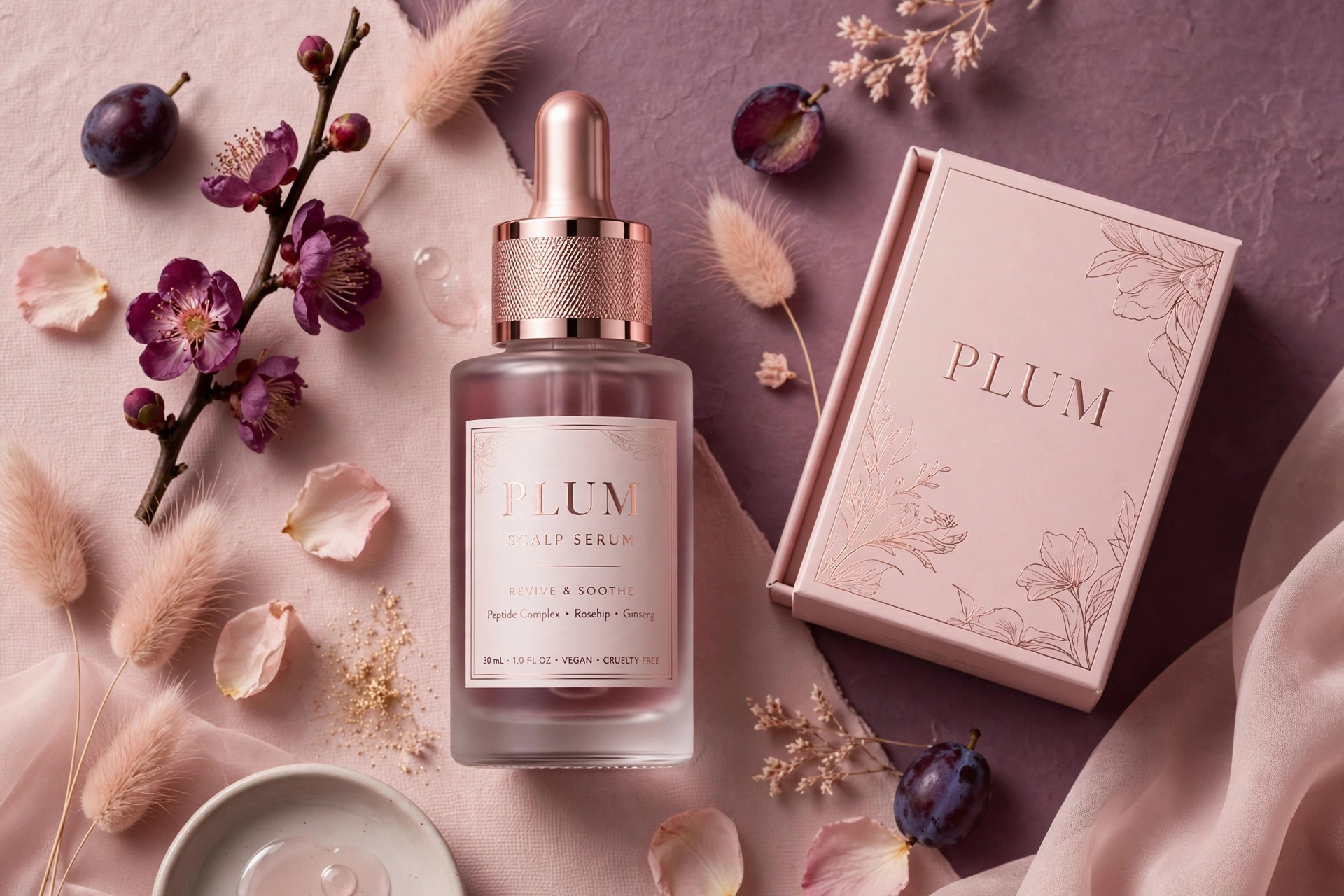 6 best luxury scalp serums on Amazon (2026) — prestige scalp serum bottle in a luxury still life