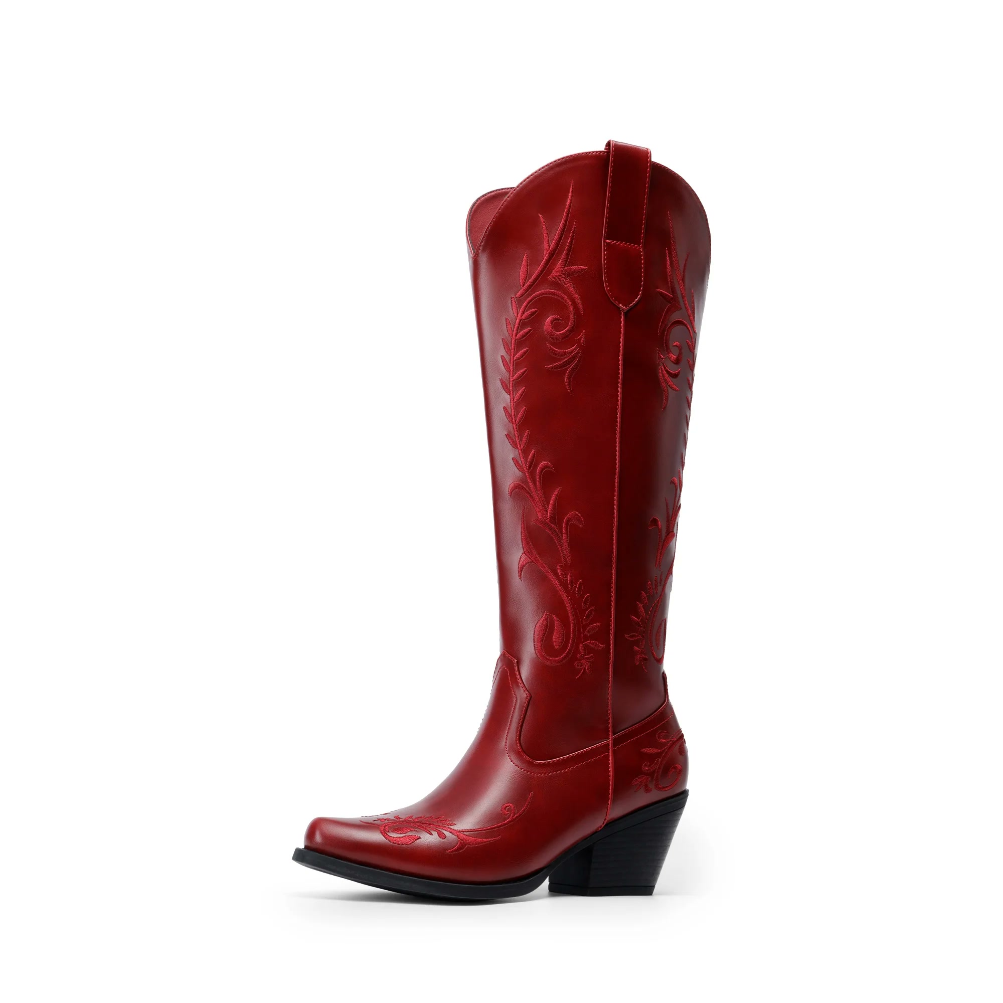 DREAM PAIRS Women's Western Knee-High Boots