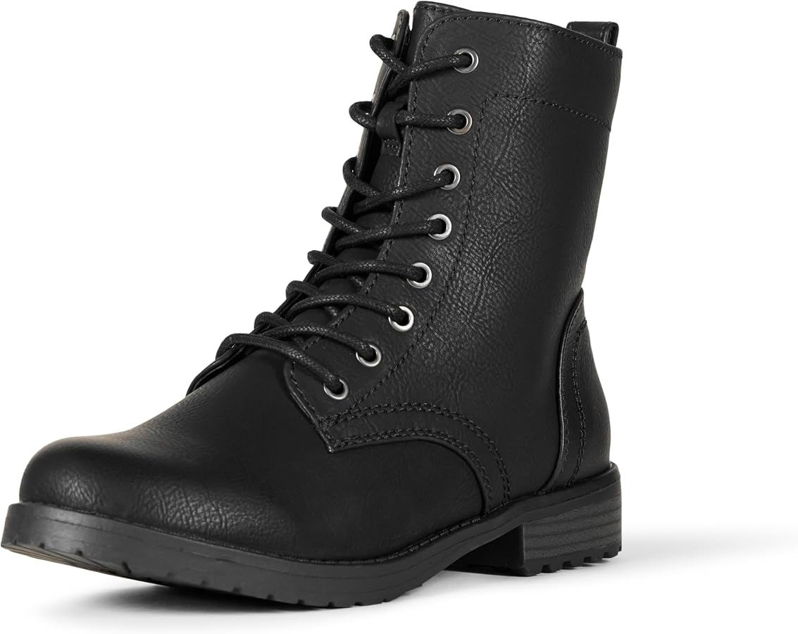 Amazon Essentials Women's Lace-Up Combat Ankle Boots
