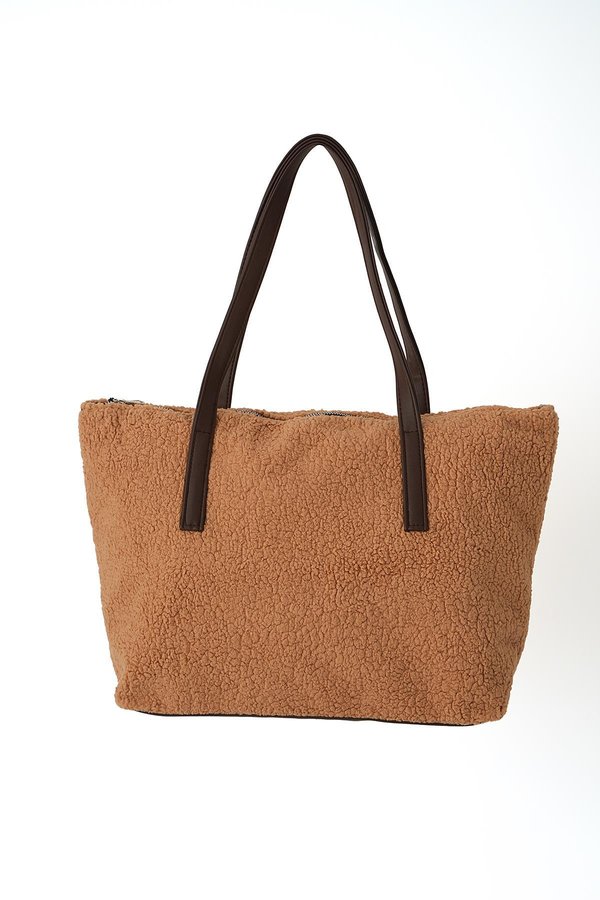Women's Sherpa Tote Bag for Fall