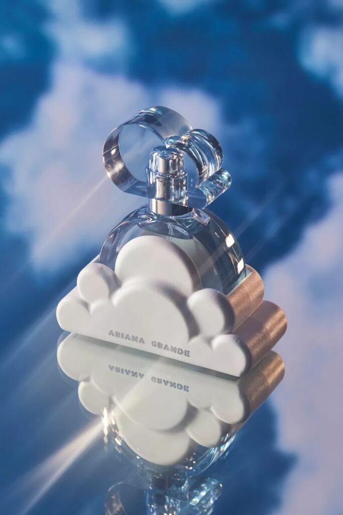 Ariana Grande Cloud eau de parfum cloud-shaped bottle