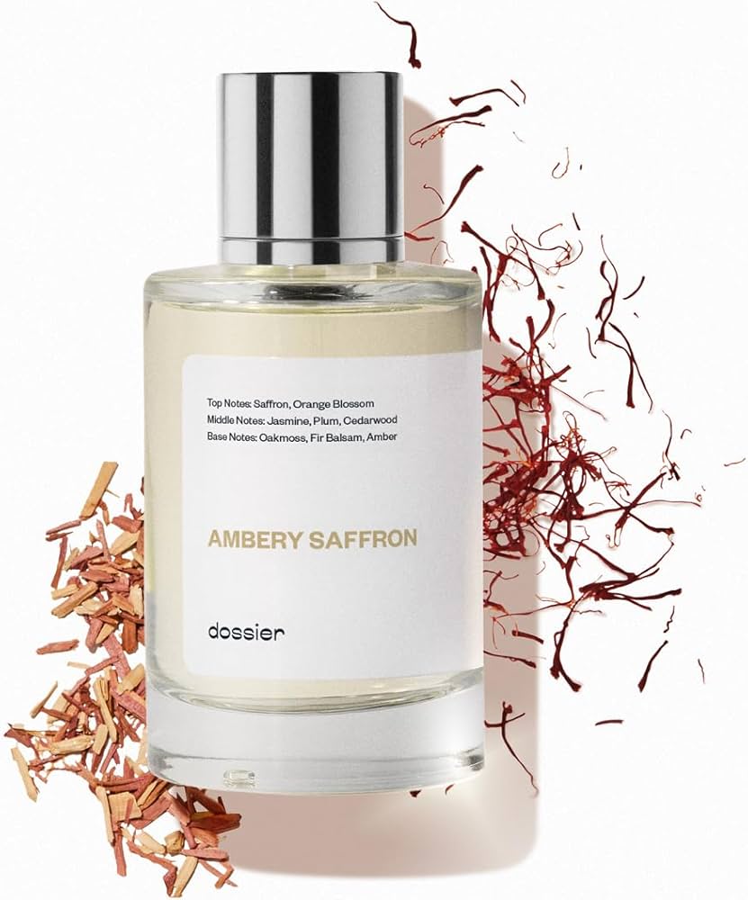 Dossier Ambery Saffron eau de parfum bottle