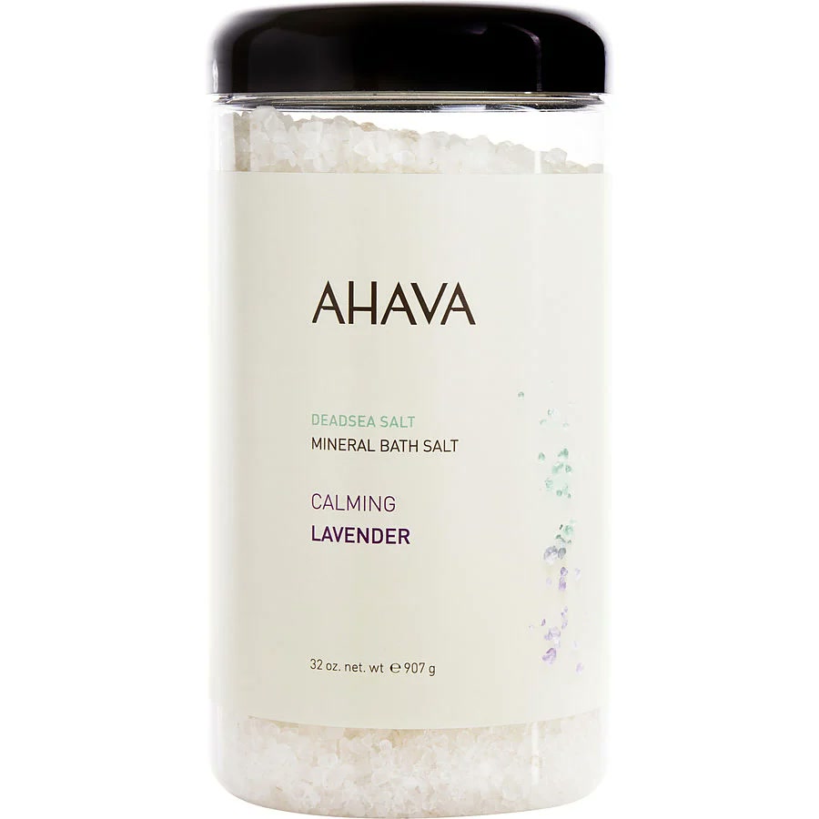 AHAVA Dead Sea Mineral Bath Salt — Calming Lavender