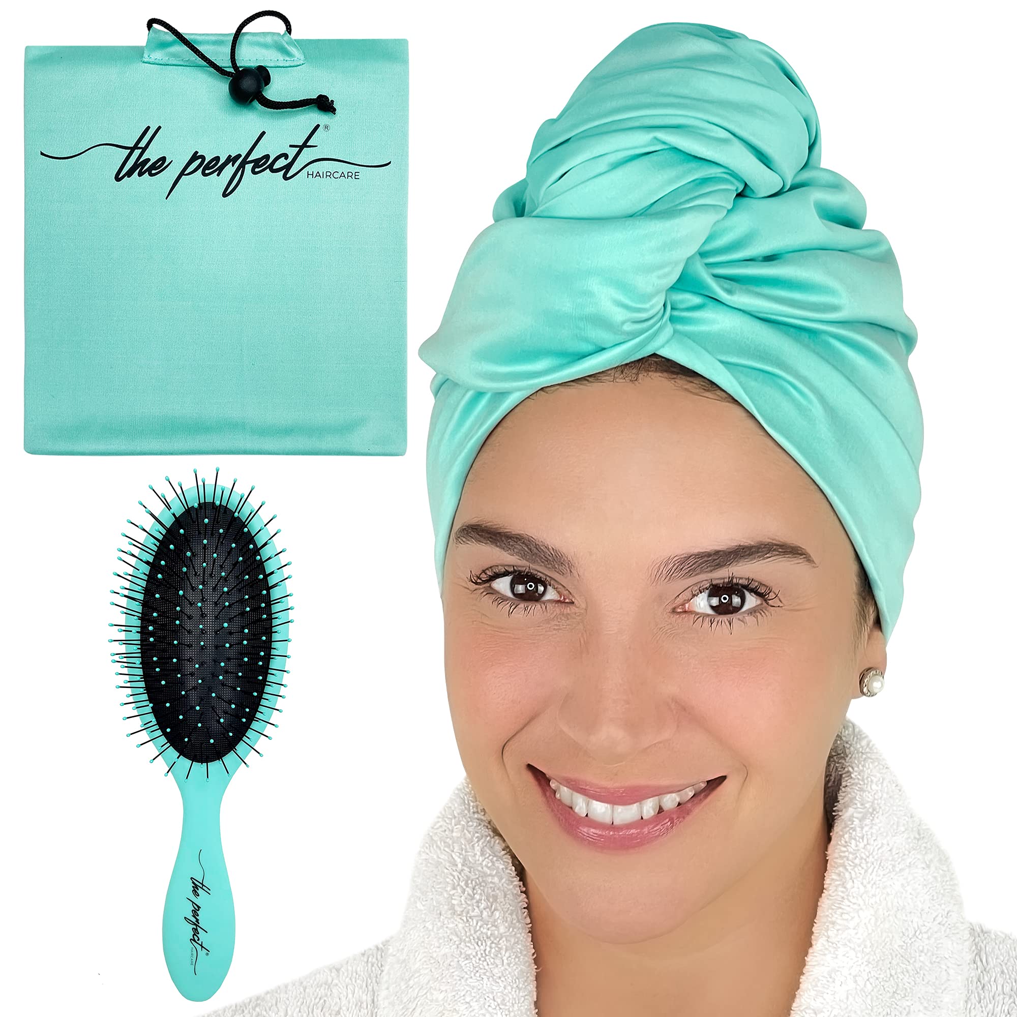 The Perfect Haircare Microfiber Hair Towel Wrap