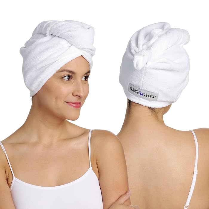 Turbie Twist Microfiber Hair Towel Wrap