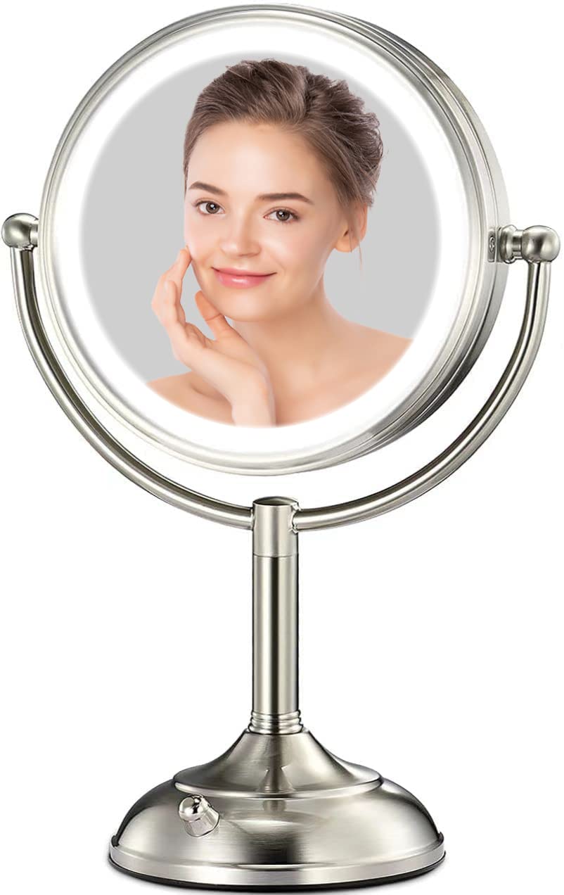 VESAUR 8.5 Inch Lighted Makeup Mirror