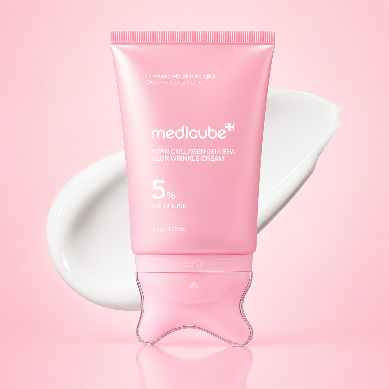 Medicube PDRN Collagen Gua Sha Neck Wrinkle Cream