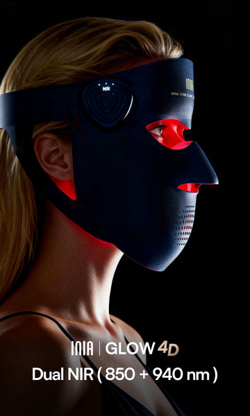 INIA Glow 4D Red Light Therapy Mask