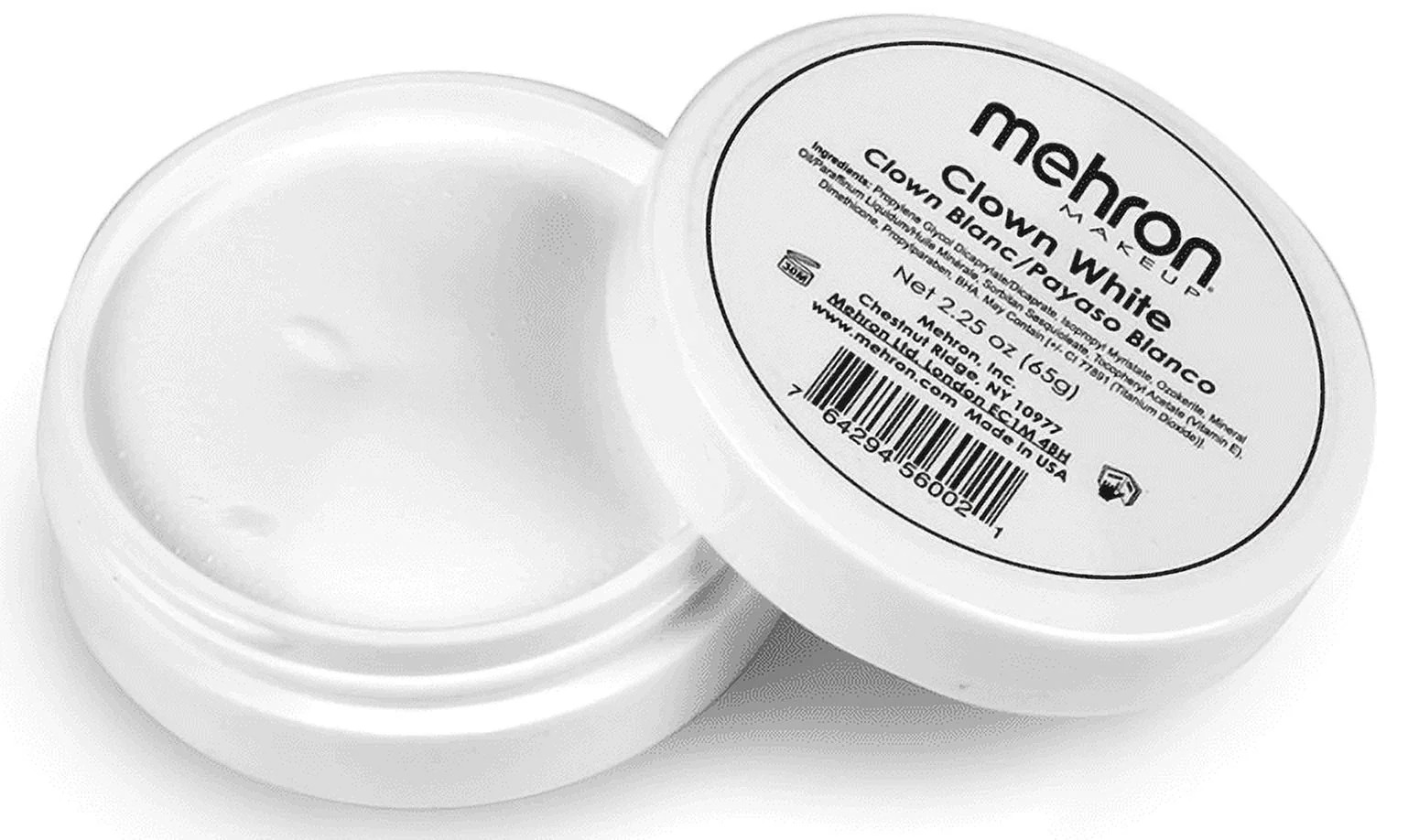 Mehron Makeup Clown White Professional Face Paint