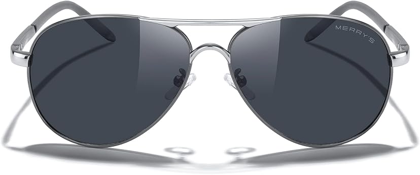 MERRY'S Polarized Aviator Sunglasses