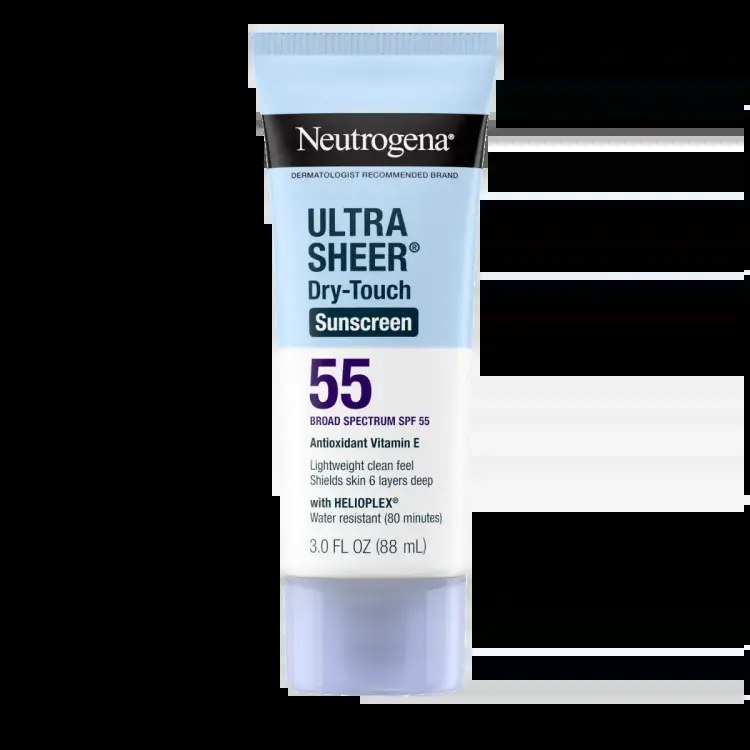 Neutrogena Ultra Sheer Dry-Touch SPF 55 budget pick
