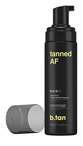 b.tan Tanned AF Self Tan Mousse
