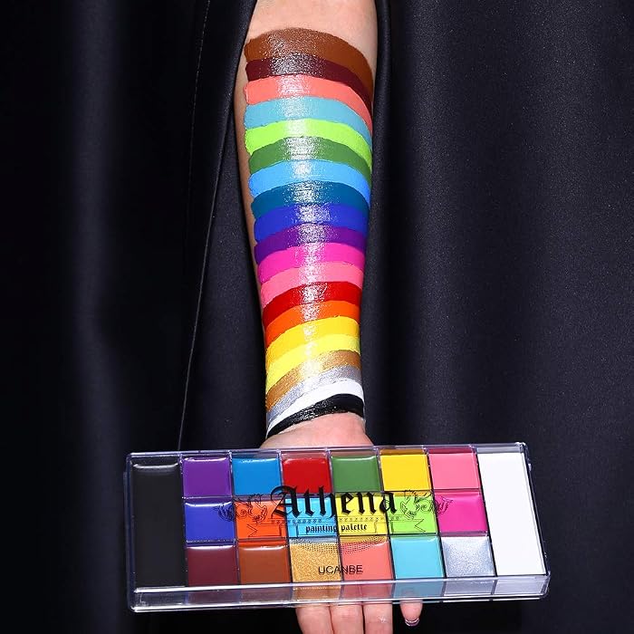 UCANBE Athena Face Body Paint Oil Palette